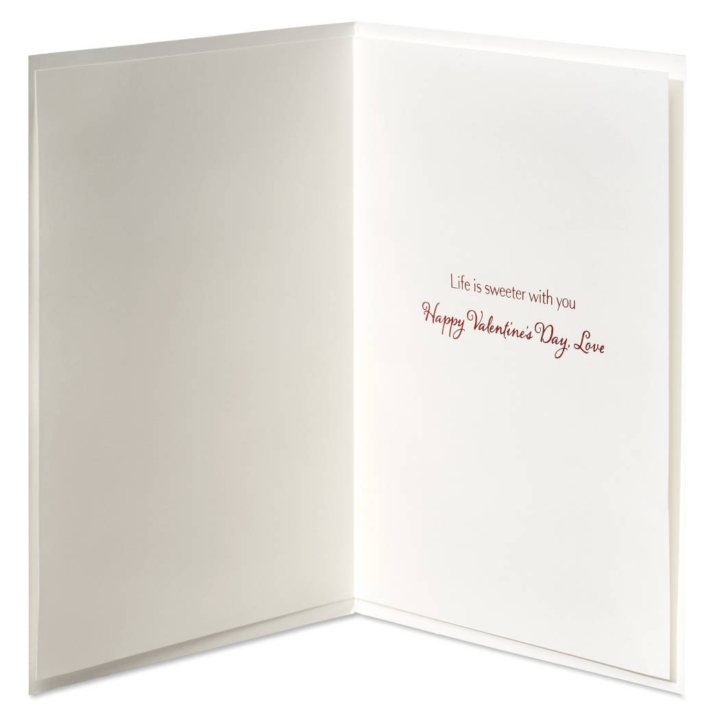 Sweeter With You Valentine's Day Card