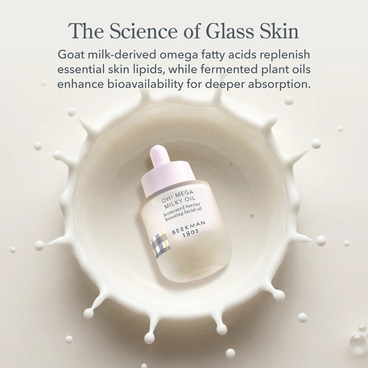 Beekman 1802 Oh! Mega Milky Fermented Barrier Boosting Facial Oil
