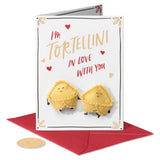 Tortellini In Love Valentine's Day Card