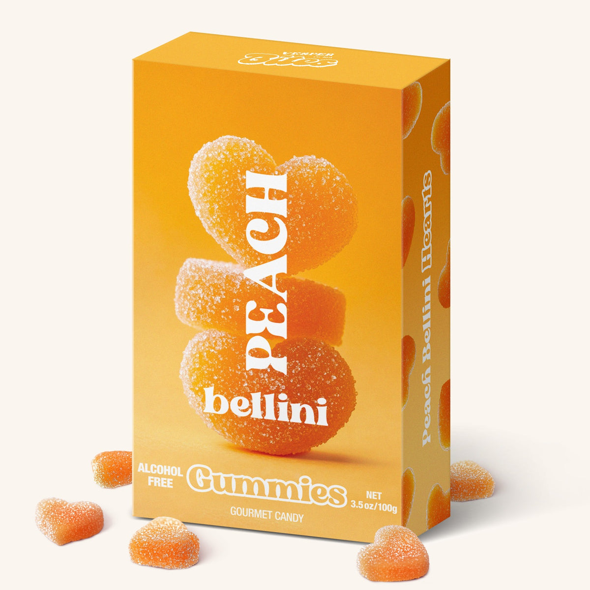 Vesper Peach Bellini Cocktail Gummies