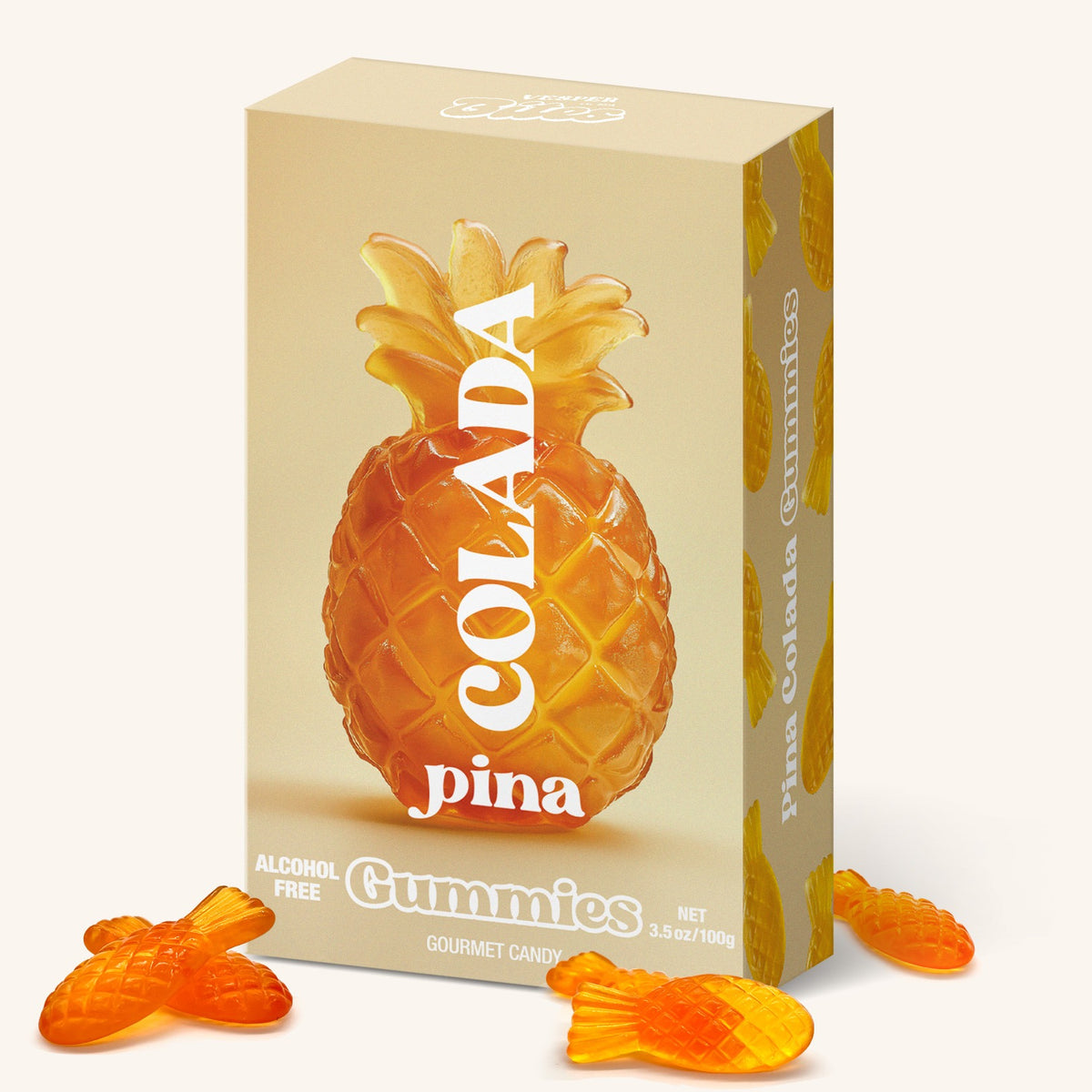 Vesper Piña Colada Cocktail Gummies