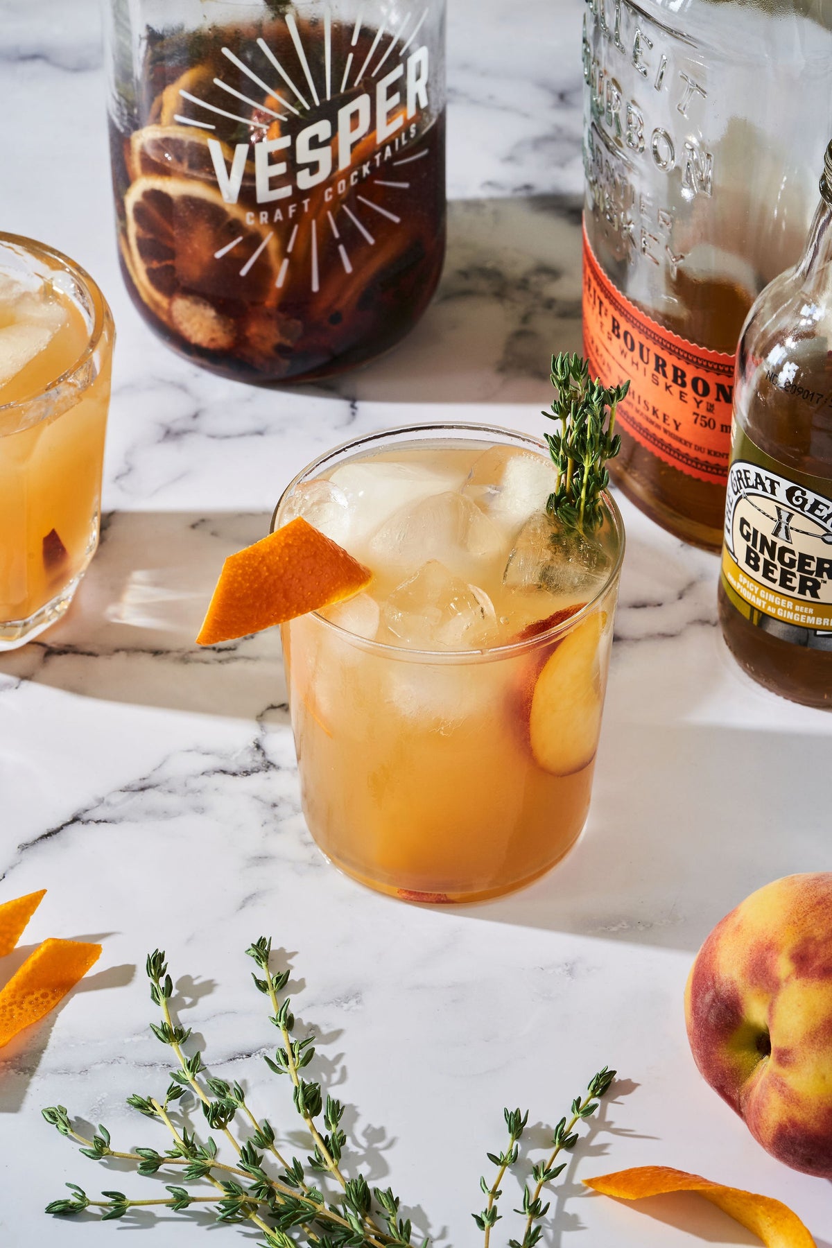 Vesper Bourbon Peach Smash Cocktail Kit