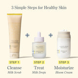 Beekman 1802 Milk Scrub Oat + Goat Milk Exfoliating Cleanser