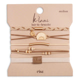 K'lani 'Rise' Hair Tie Bracelet Set