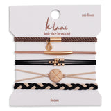 K'lani 'Focus' Hair Tie Bracelet Set