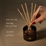 Thymes Noir Woods Petite Reed Diffuser