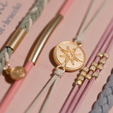 K'lani 'Explore' Hair Tie Bracelet Set