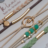 K'lani 'Reflect' Hair Tie Bracelet Set