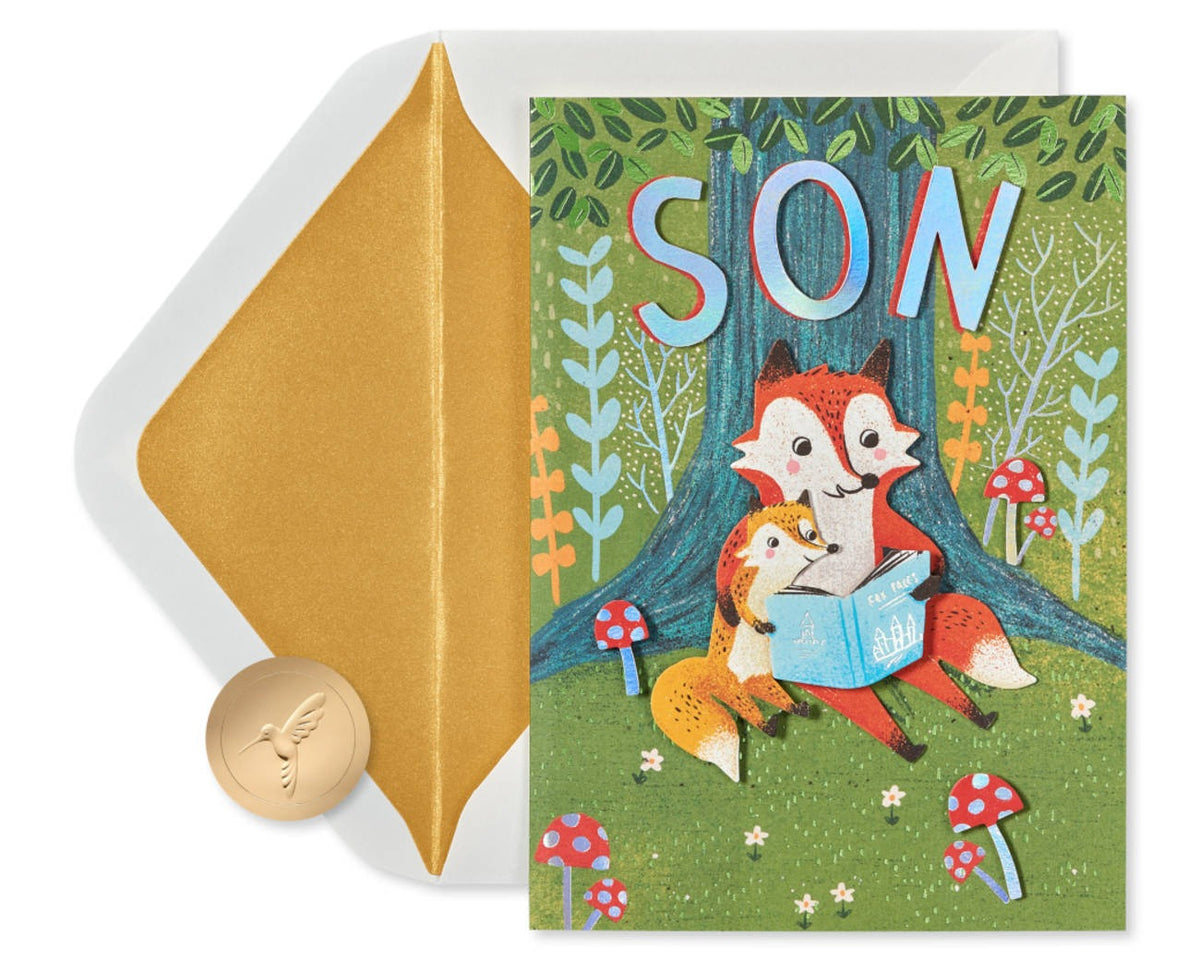 Watching You Grow Son Father's Day Card