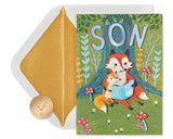 Watching You Grow Son Father's Day Card