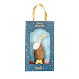 DCUK Spotty Boots Dinky Wooden Duck (Yellow)