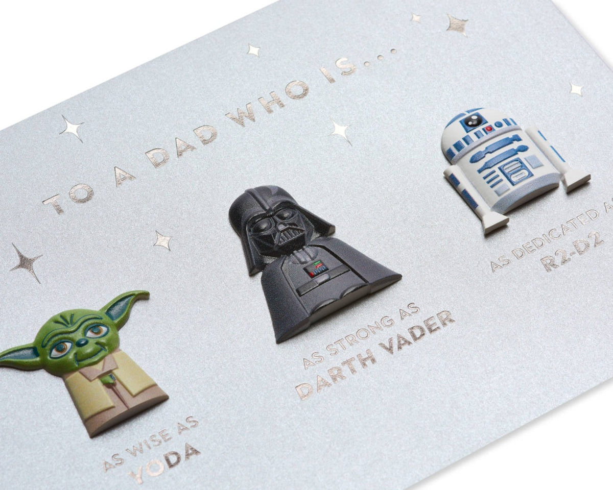Best Dad in the Galaxy Father's Day Card