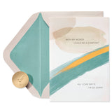 Wish My Words Could Be Of Comfort Blank Sympathy Card