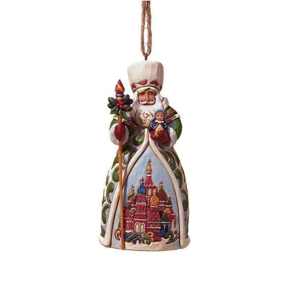 Jim Shore Russian Santa Ornament