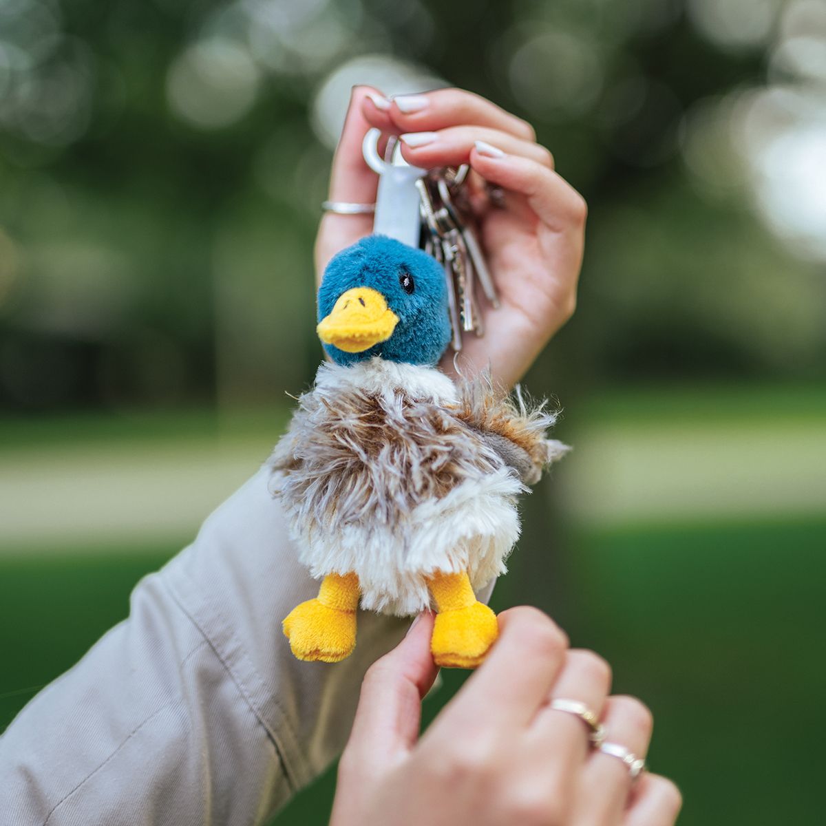 Wrendale 'Webster' Duck Plush Keyring