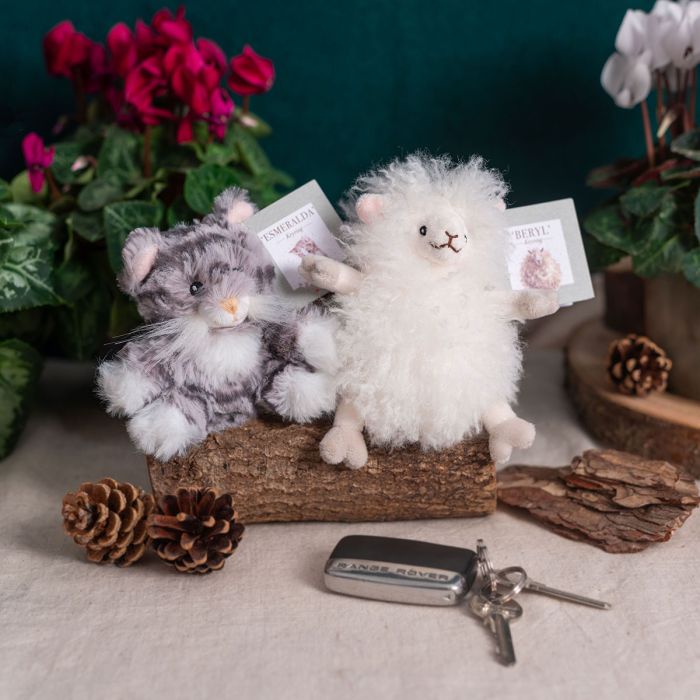 Wrendale 'Esmerelda' Cat Plush Keyring