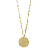 Lucky Feather Zodiac Necklace Aries (Mar 21- Apr 19)