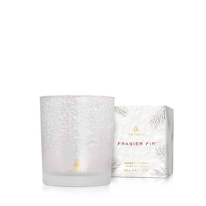 Thymes Frasier Fir Flocked Candle