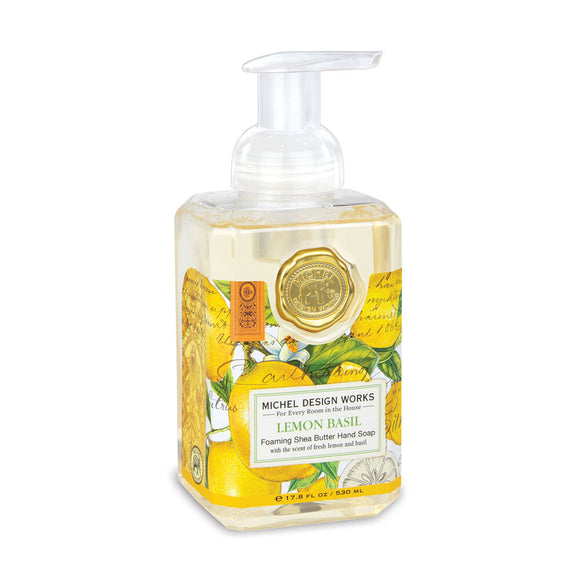 Michel Design Lemon Basil Foaming Soap