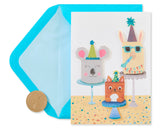 Cute Cakes Birthday Card