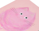 Cotton Candy Cat Birthday Card