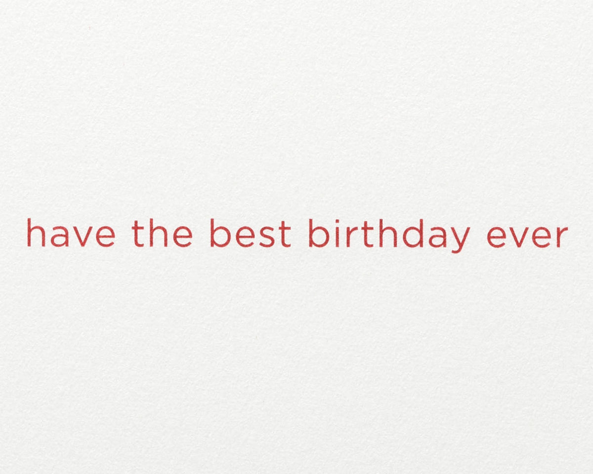 Cupcake Happy Birthday Card