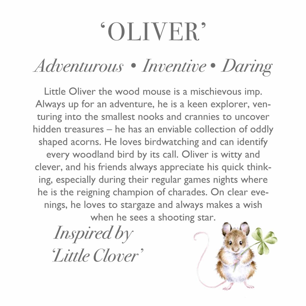 Wrendale 'Oliver' Mouse Plush Character