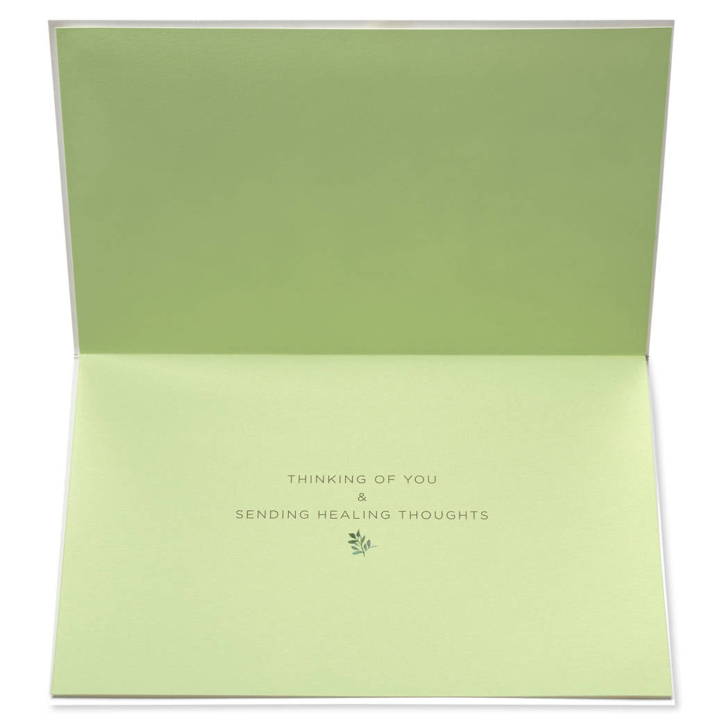 Healing Thoughts Get Well Card