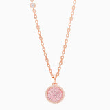 Peony Sparkle Ball Halo Necklace Pendant [Limited Edition]