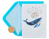 Whale Done Congratulations Card