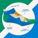 Blue Q Pickleball: Tennis, But Fun Sneaker Socks