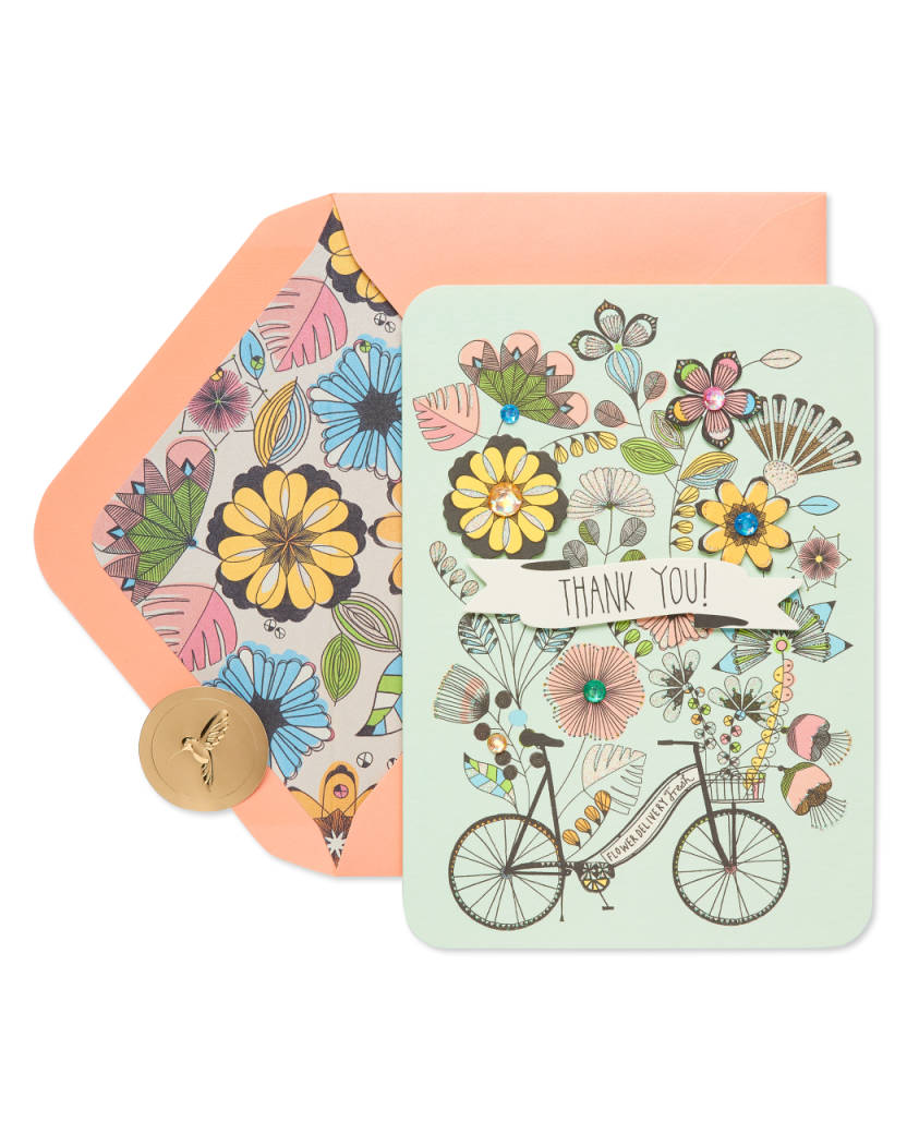 Bike Thank You Card