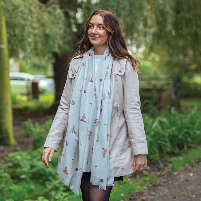 Wrendale 'Garden Friends' Scarf