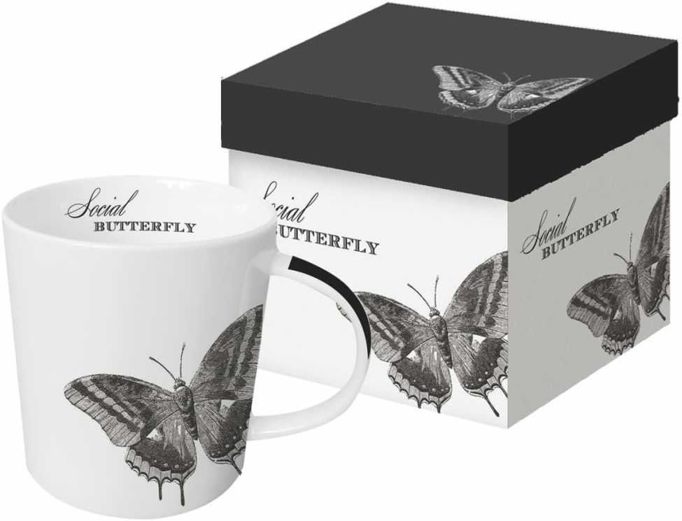 Paperproducts Design Social Butterfly Gift Boxed Mug