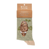 Wrendale 'Treetops' Owl Socks