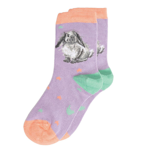Wrendale 'Rosie' Rabbbit Children's Socks