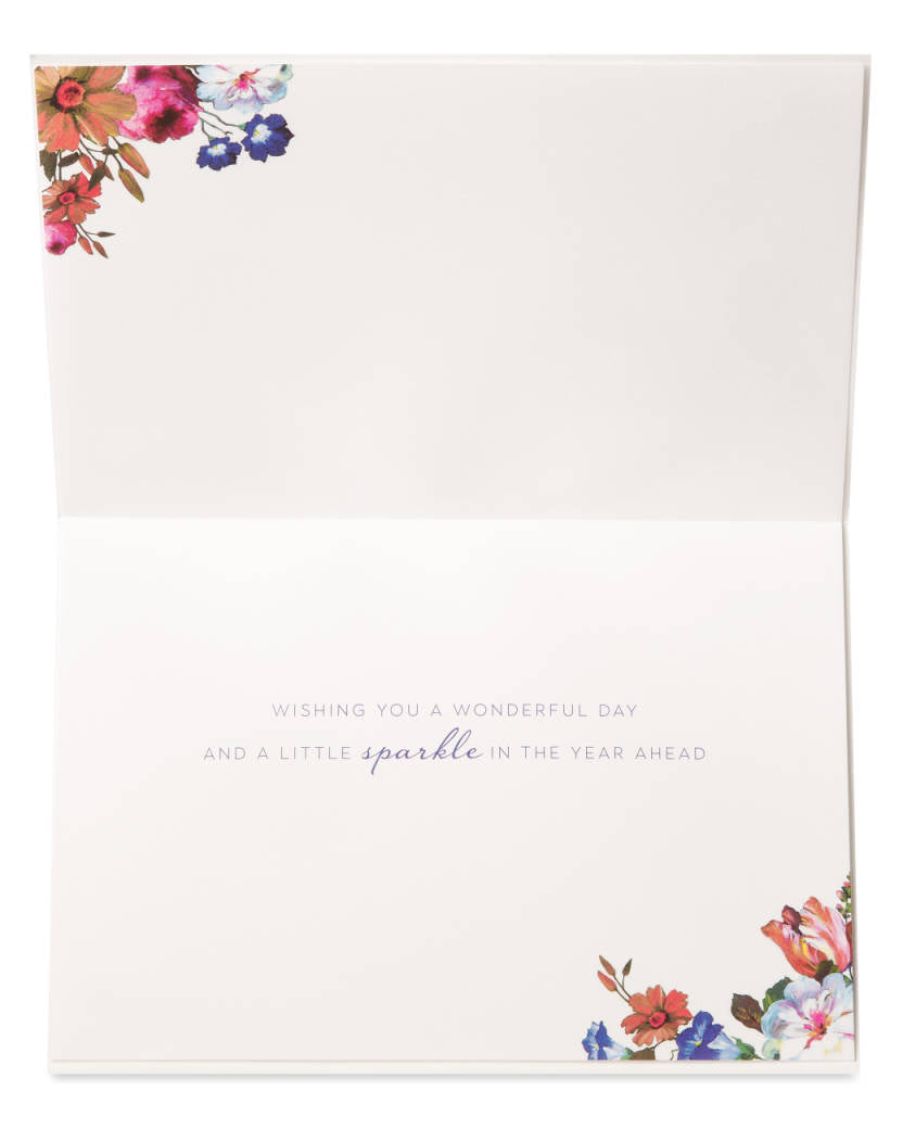 A Little Sparkle Birthday Card