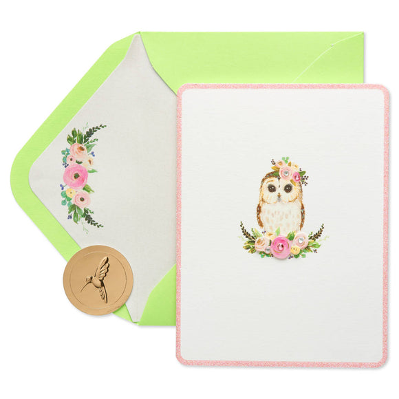 Owl Blank Card