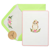 Owl Blank Card