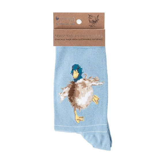 Wrendale 'A Waddle And A Quack' Duck Socks