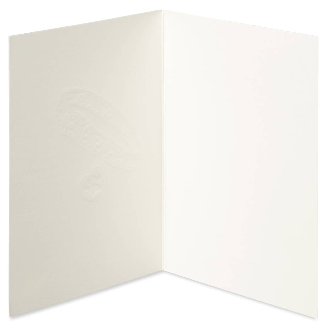 Paw Prints On Our Hearts Pet Sympathy Card