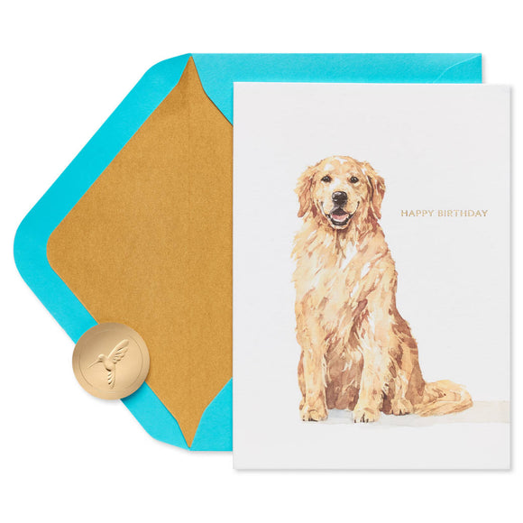 Celebrate And Enjoy Dog Birthday Card