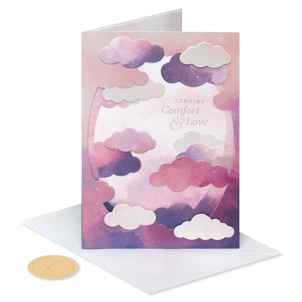 Sending Comfort & Love Sympathy Card
