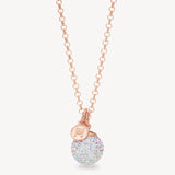 Snowflake Sparkle Ball Long Pendant Necklace [Limited Edition]