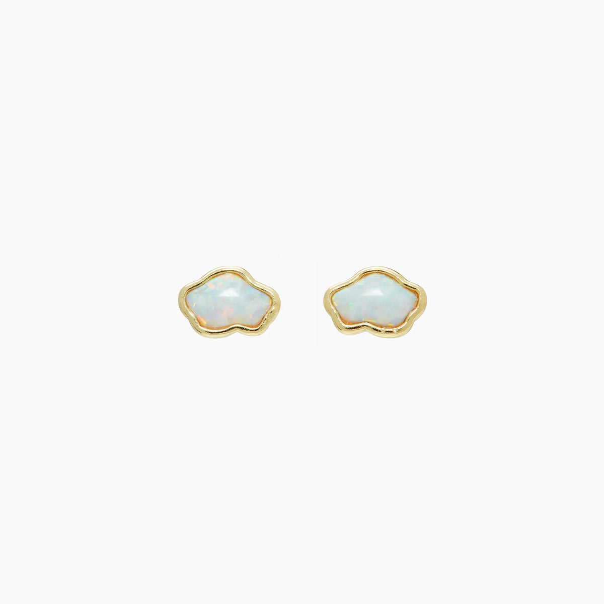 Celeste Cloud Stud Earrings