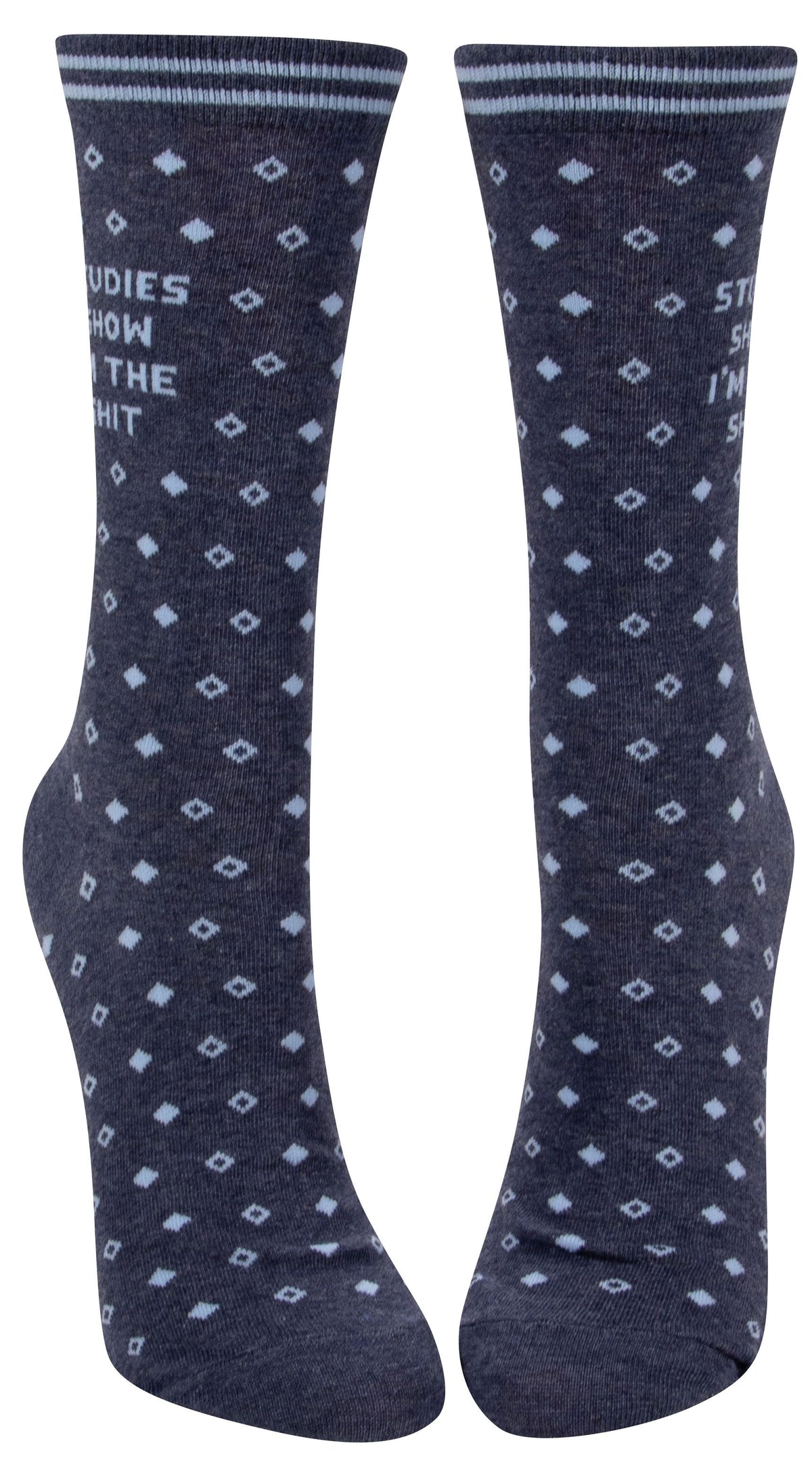 Studies Show I'm The Shit Women's Crew Socks