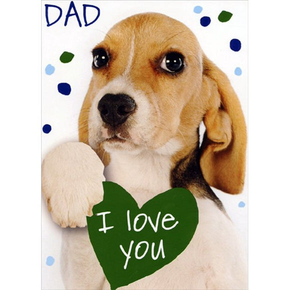 I Love You This Much Father's Day Card