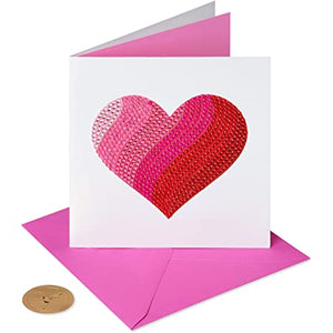 Gem Heart Valentine's Day Card