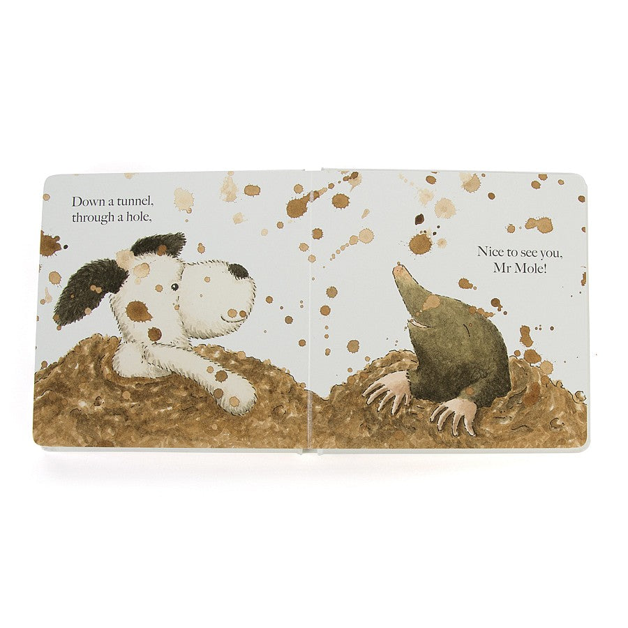 JellyCat Puppy Makes Mischief Book