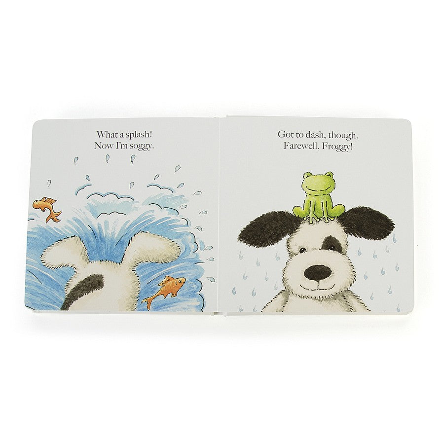JellyCat Puppy Makes Mischief Book
